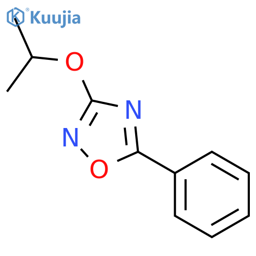 1,2,4-Oxadiazole, 3-(1-methylethoxy)-5-phenyl- structure