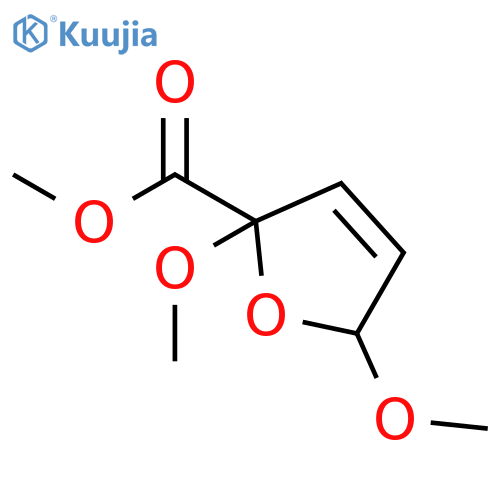 2-Furancarboxylic acid,2,5-dihydro-2,5-dimethoxy-, methyl ester structure