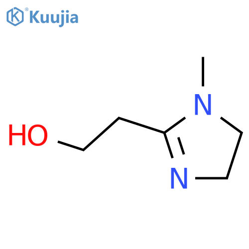 1H-Imidazole-2-ethanol, 4,5-dihydro-1-methyl- structure