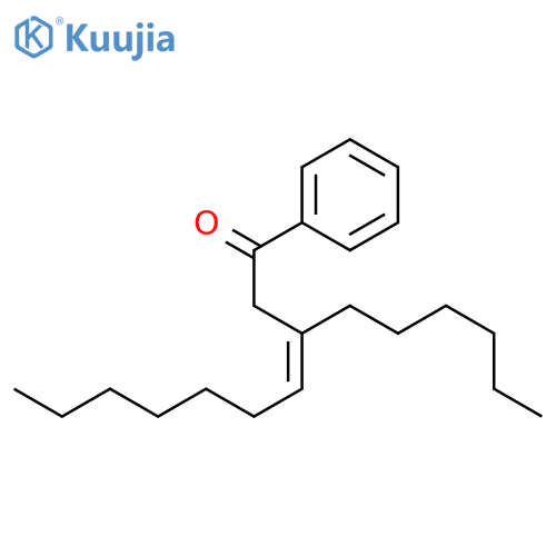 3-Decen-1-one, 3-hexyl-1-phenyl-, (Z)- structure