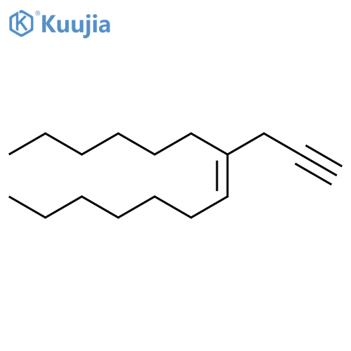 7-Tetradecene, 7-(2-propynyl)-, (Z)- structure