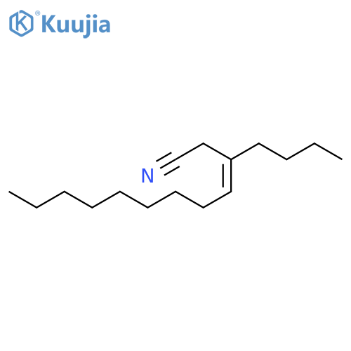 3-Dodecenenitrile, 3-butyl-, (Z)- structure