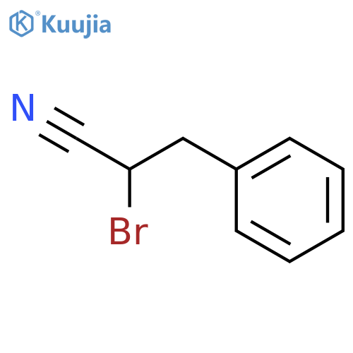 2-Bromo-3-phenylpropanenitrile structure