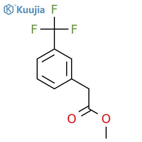 Methyl 3-(trifluoromethyl)phenylacetate structure