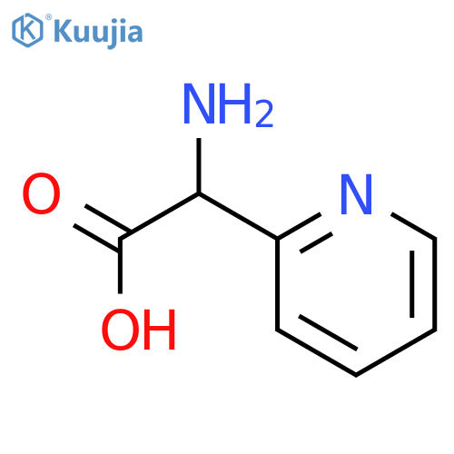 2-Amino-2-(pyridin-2-YL)acetic acid structure