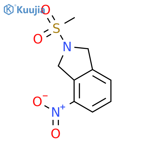1H-ISOINDOLE, 2,3-DIHYDRO-2-(METHYLSULFONYL)-4-NITRO- structure