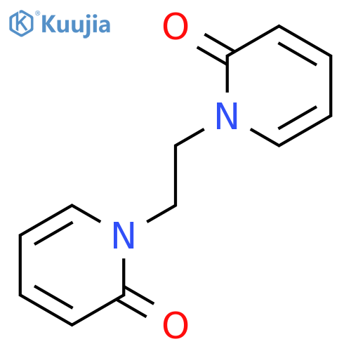 2(1H)-Pyridinone, 1,1'-(1,2-ethanediyl)bis- structure