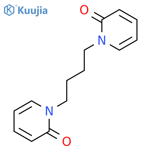 2(1H)-PYRIDINONE, 1,1'-(1,4-BUTANEDIYL)BIS- structure