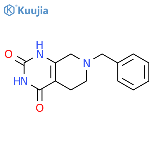 7-Benzyl-5,6,7,8-tetrahydropyrido3,4-dpyrimidine-2,4(1H,3H)-dione structure