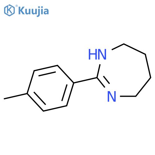 1H-1,3-Diazepine, 4,5,6,7-tetrahydro-2-(4-methylphenyl)- structure