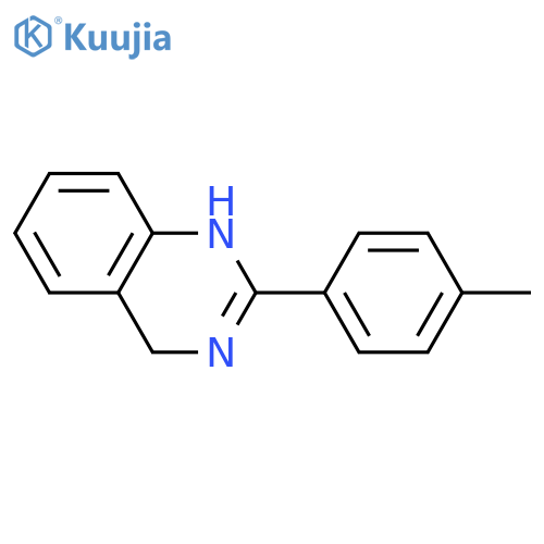 Quinazoline, 1,4-dihydro-2-(4-methylphenyl)- structure