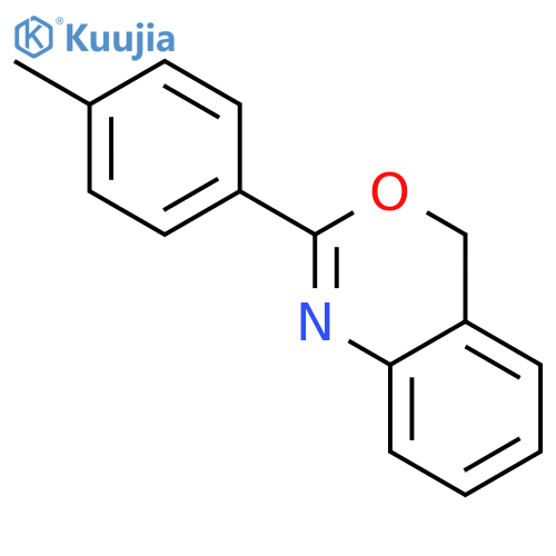 4H-3,1-BENZOXAZINE, 2-(4-METHYLPHENYL)- structure