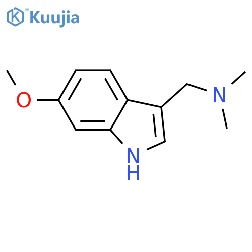 6-Methoxygramine structure