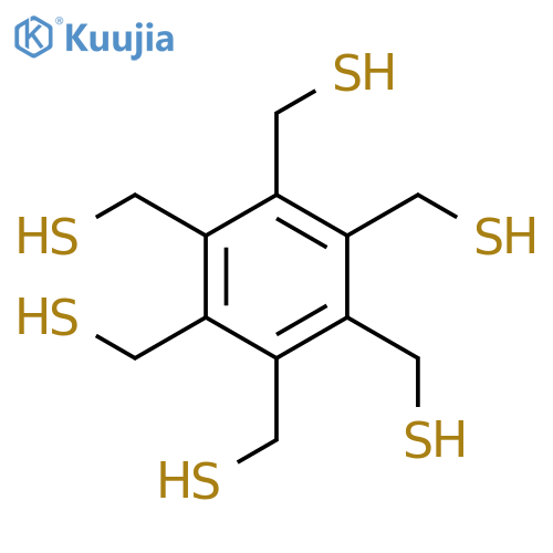 Benzenehexamethanethiol structure