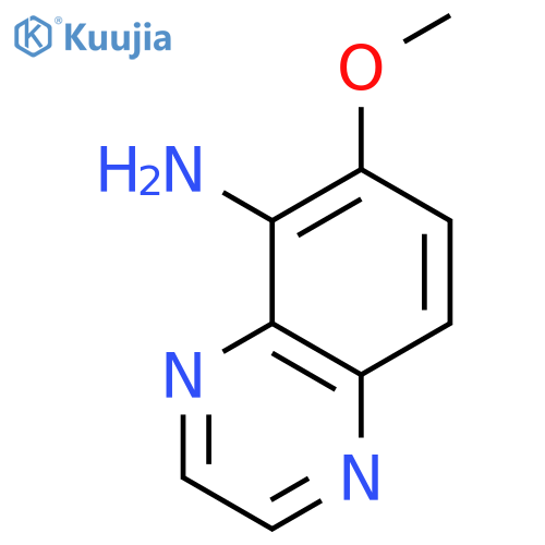 6-methoxy-5-Quinoxalinamine structure