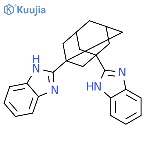 1H-Benzimidazole, 2,2'-tricyclo[3.3.1.13,7]decane-1,3-diylbis- structure