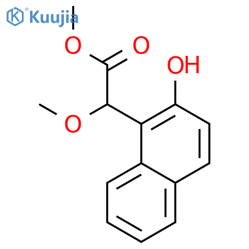 Methyl 2-(2-Hydroxy-1-Naphthyl)-2-Methoxyacetate structure