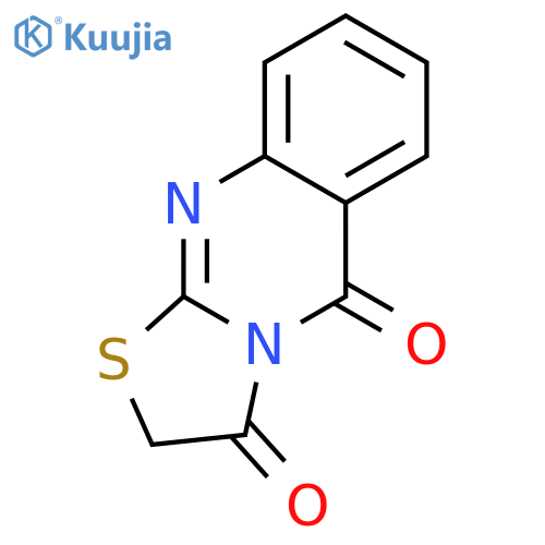 5H-Thiazolo[2,3-b]quinazoline-3,5(2H)-dione structure