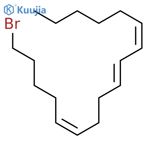 5,9,11-HEPTADECATRIENE, 1-BROMO-, (5Z,9E,11Z)- structure