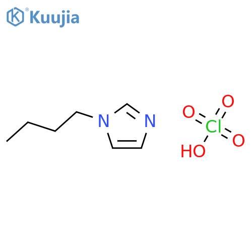 1H-Imidazole, 1-butyl-, monoperchlorate structure