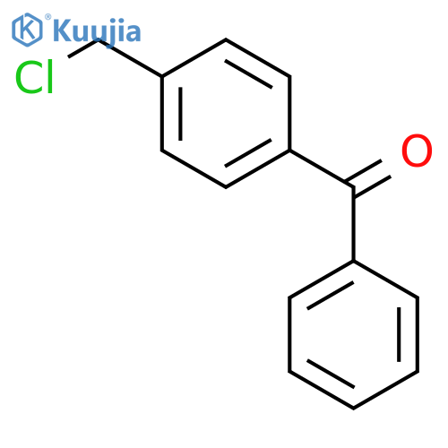 Phenyl, 4-[4-(chloromethyl)benzoyl]- structure