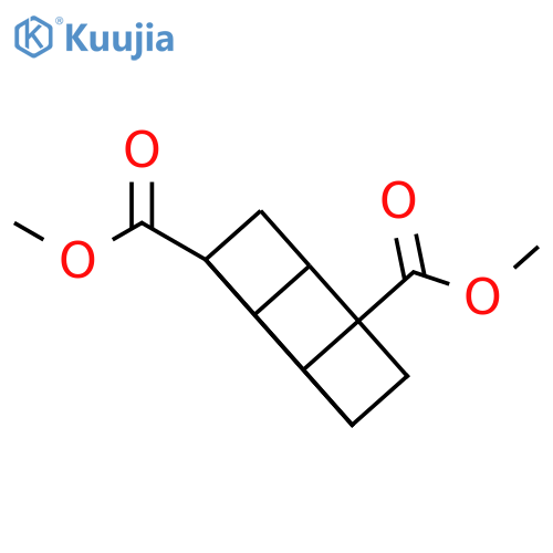 TETRACYCLO[4.2.0.02,5.03,8]OCTANE-3,6-DICARBOXYLIC ACID, DIMETHYL ESTER structure