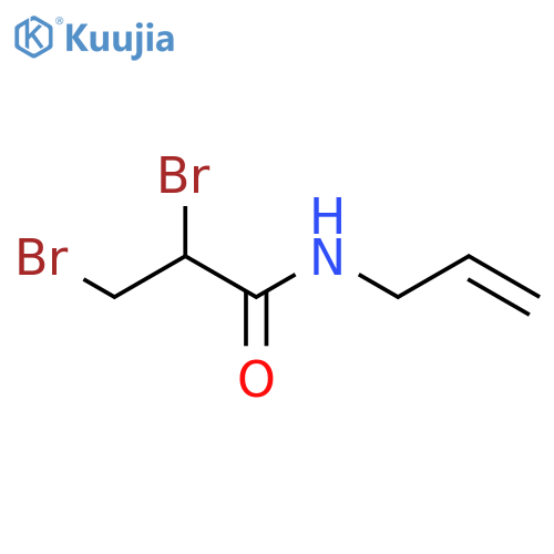 Propanamide, 2,3-dibromo-N-2-propenyl- structure