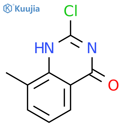 4(1H)-Quinazolinone, 2-chloro-8-methyl- structure