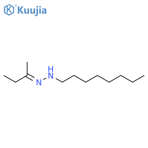2-Butanone, octylhydrazone structure