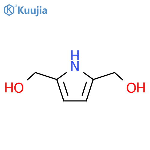 5-(hydroxymethyl)-1H-pyrrol-2-ylmethanol structure