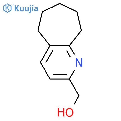 5H-Cyclohepta[b]pyridine-2-methanol, 6,7,8,9-tetrahydro- structure