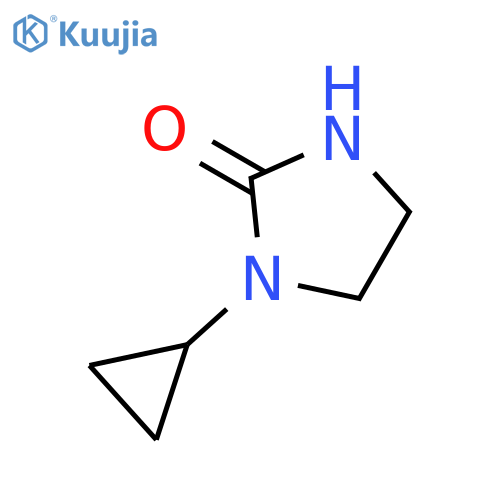 1-cyclopropylimidazolidin-2-one structure