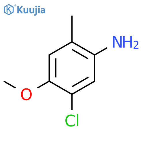 5-Chloro-4-methoxy-2-methylaniline structure