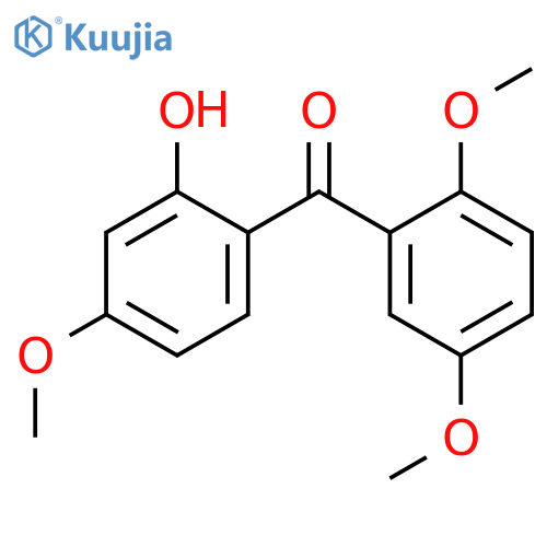 Methanone, (2,5-dimethoxyphenyl)(2-hydroxy-4-methoxyphenyl)- structure