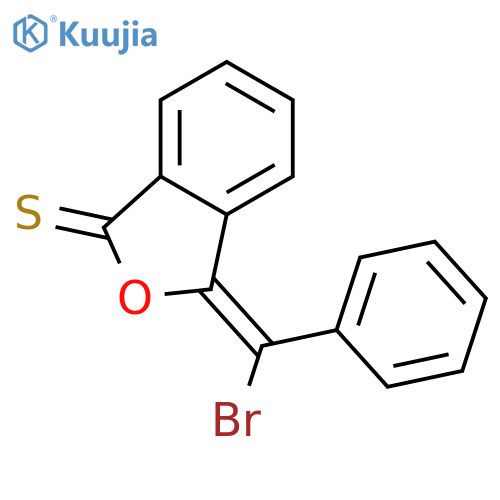 1(3H)-Isobenzofuranthione, 3-(bromophenylmethylene)- structure
