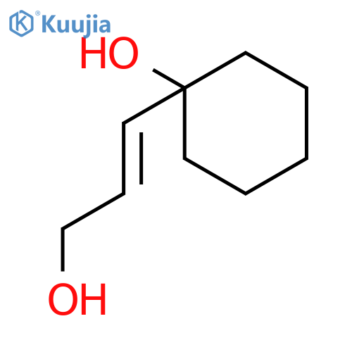 Cyclohexanol,1-(3-hydroxy-1-propen-1-yl)- structure