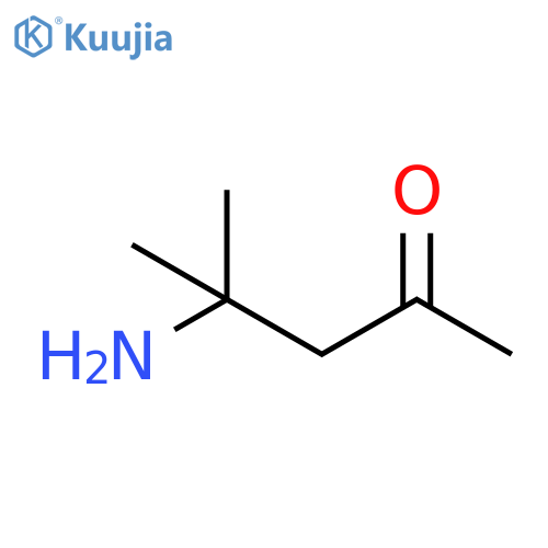 4-Amino-4-methyl-2-pentanone structure