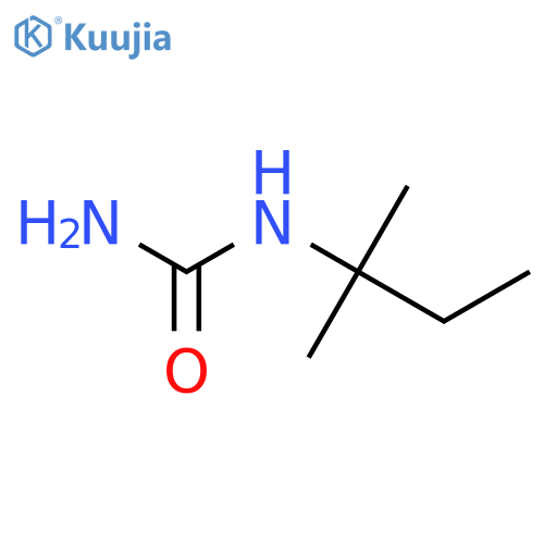 Urea,N-(1,1-dimethylpropyl)- structure