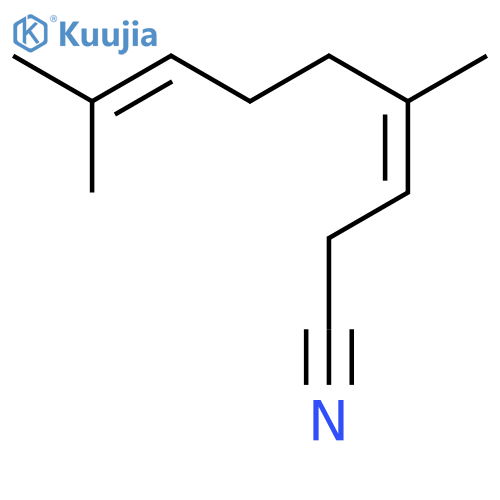 3,7-Nonadienenitrile,4,8-dimethyl- structure