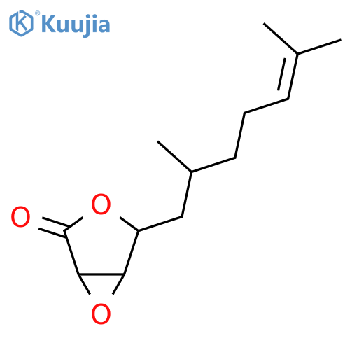 3,6-Dioxabicyclo[3.1.0]hexan-2-one, 4-(2,6-dimethyl-5-heptenyl)- structure