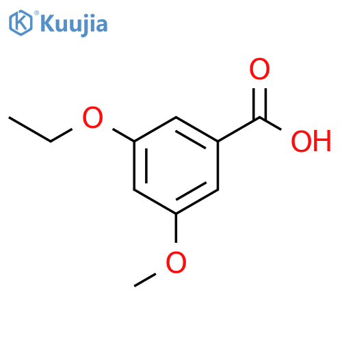 Benzoic acid, 3-ethoxy-5-methoxy- structure