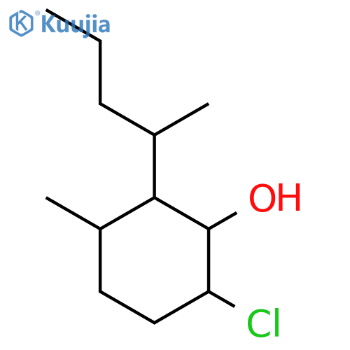 Cyclohexanol, 6-chloro-3-methyl-2-sec-pentyl- structure