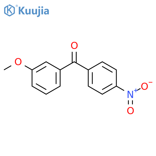 Methanone, (3-methoxyphenyl)(4-nitrophenyl)- structure
