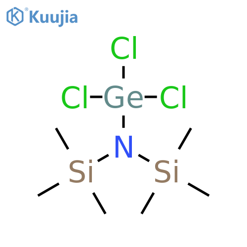Silanamine, 1,1,1-trimethyl-N-(trichlorogermyl)-N-(trimethylsilyl)- structure