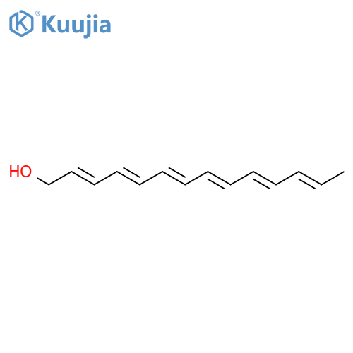 2,4,6,8,10,12-Tetradecahexaen-1-ol structure