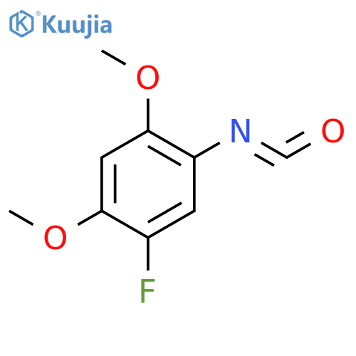 Benzene, 1-fluoro-5-isocyanato-2,4-dimethoxy- (9CI) structure