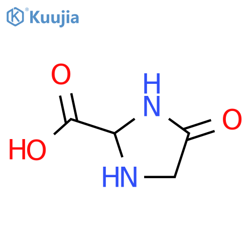 2-Imidazolidinecarboxylic acid, 4-oxo- structure