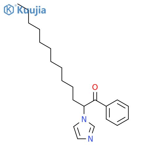 1-Tridecanone, 2-(1H-imidazol-1-yl)-1-phenyl- structure