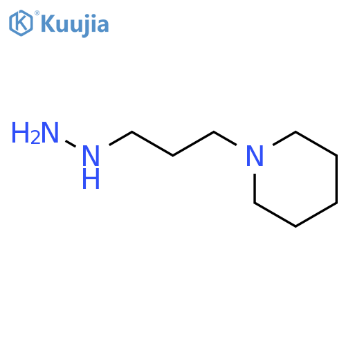 Piperidine, 1-(3-hydrazinopropyl)- structure