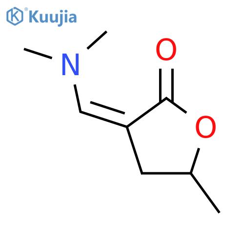 2(3H)-Furanone, 3-[(dimethylamino)methylene]dihydro-5-methyl- structure